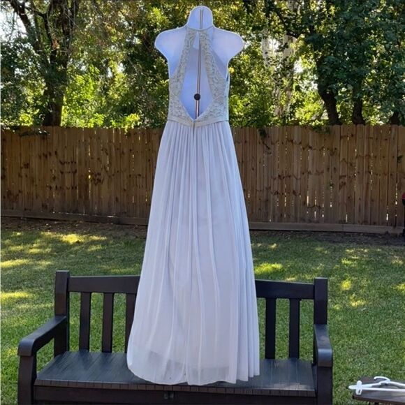 🔥 Take 50% OFF- David's Bridal Braidsmaid Dress, Bodice Lace With Mesh, Size-4 - Picture 5 of 9